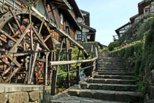 Magome Post Town on the Nakasendo Highway